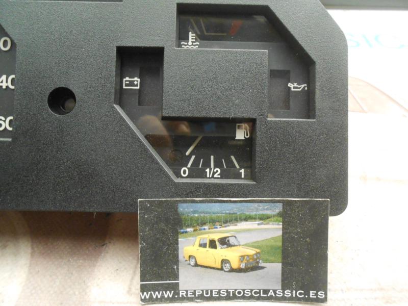 CK03* CUADRO CUENTAKILOMETROS SEAT 127 2ª SERIE CON RELOJ TEMPERATURA