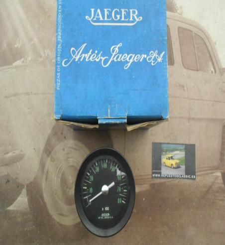 CK101 CUENTARREVOLUCIONES SIMCA 1000 GT RALLY 12v ( 8000 RPM ) JAEGER 2198 , DIAMETRO 80mm