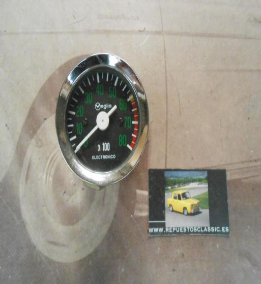 CK118 CUENTARREVOLUCIONES ELECTRONICO 8000 RPM  12v , VEGLIA , DIAMETRO 61mm