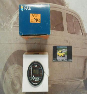 CK120 CUENTARREVOLUCIONES ELECTRONICO DIGITAL, FAE 9944 12v , DIAMETRO 52mm