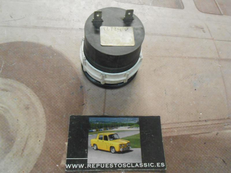 CK121 RELOJ CONTADOR DE HORAS MOTOR , VEHICULO INDUSTRIAL , AGRICOLA , NAUTICO , AST QUARTZ 12/24v DIAMETRO 52mm