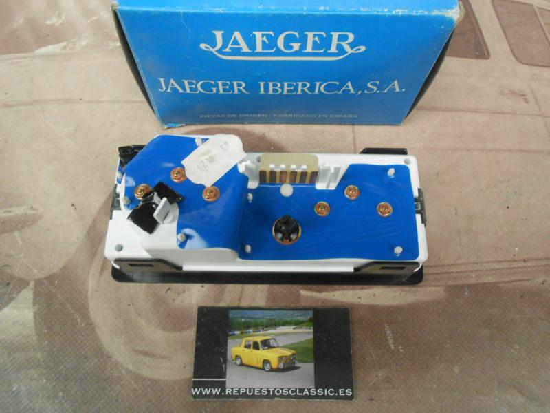CK158 CONJUNTO RELOJES SALPICADERO TEMPERATURA Y ACEITE RENAULT 14 , JAEGER 9646