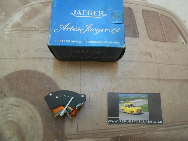 CK192 RELOJ NIVEL COMBUSTIBLE RENAULT 12 S 71-> , JAEGER 6136 REF. ORIGEN 7701010389