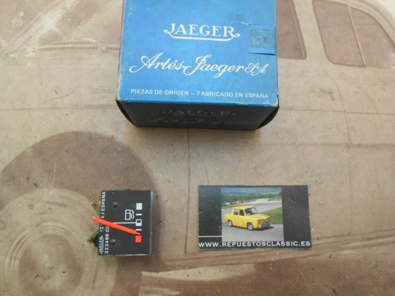 CK198 RELOJ NIVEL COMBUSTIBLE RENAULT 18 , 9 GTS/TSE , JAEGER 6574 - 323488.02 REF. ORIGEN 7701025958