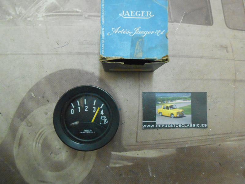 CK215 RELOJ NIVEL COMBUSTIBLE PEGASO CABINA 7150 24v , JAEGER 5165 , DIAMETRO 60mm