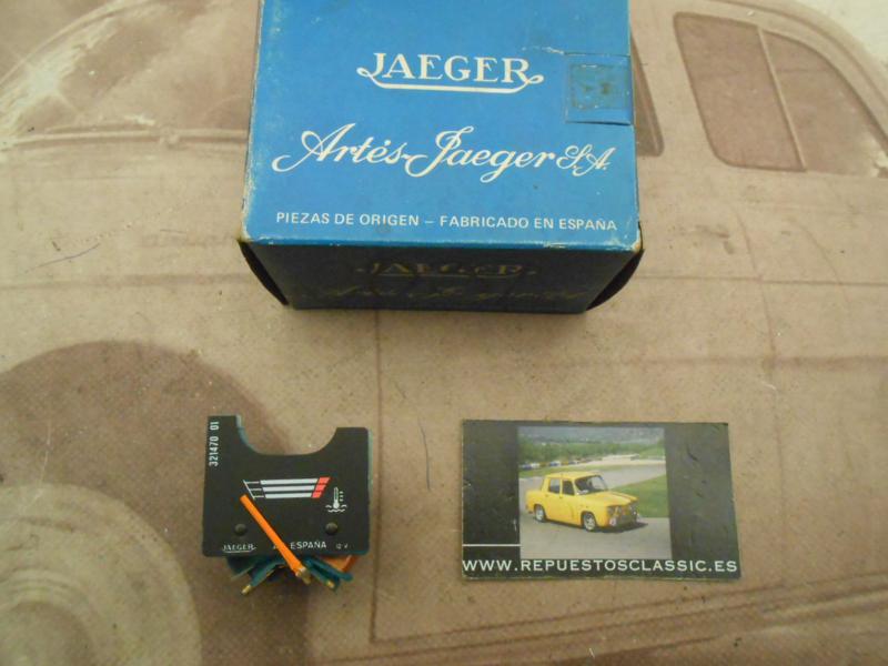 CK222 RELOJ INDICADOR TEMPERATURA RENAULT 5 80-> , JAEGER 6476 - 321470.01 , REF. ORIGEN 7702124209