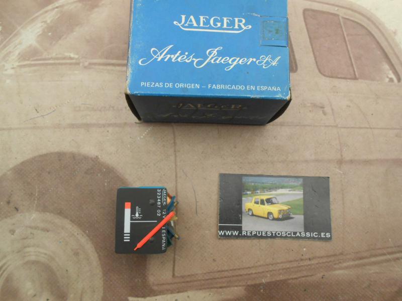 CK224 RELOJ INDICADOR TEMPERATURA RENAULT 18 GTS 82 -> , R-9 GTS/TSE , JAEGER 6590 - 323487.02
