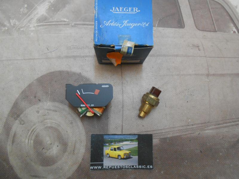 CK248 CONJUNTO RELOJ Y TERMORRESISTENCIA TEMPERATURA SEAT 127 , JAEGER 8021/20016 - 996187.01