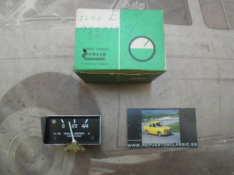 CK279 RELOJ INDICADOR NIVEL COMBUSTIBLE SEAT 850 COUPE , ESPECIAL 4p , VEGLIA IL46