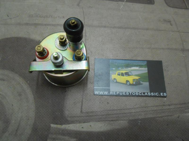 CK288 RELOJ INDICADOR TEMPERATURA ACEITE SEAT, RENAULT, SIMCA, TALBOT, CITROEN Y OTROS 12v , AST 900783 , DIAMETRO 52mm