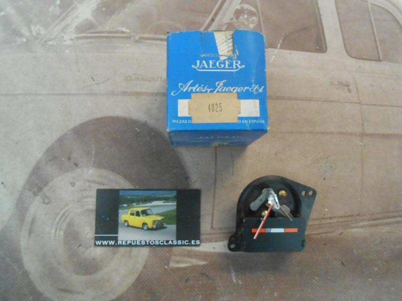CK307 RELOJ AMPERIMETRO VOLTIMETRO CUADRO CITROEN 2cv , JAEGER 4025