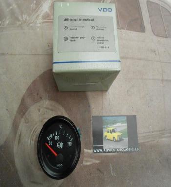 CK323 RELOJ REDONDO TEMPERATURA ACEITE , VDO 310040015 , 24v , DIAMETRO 52mm