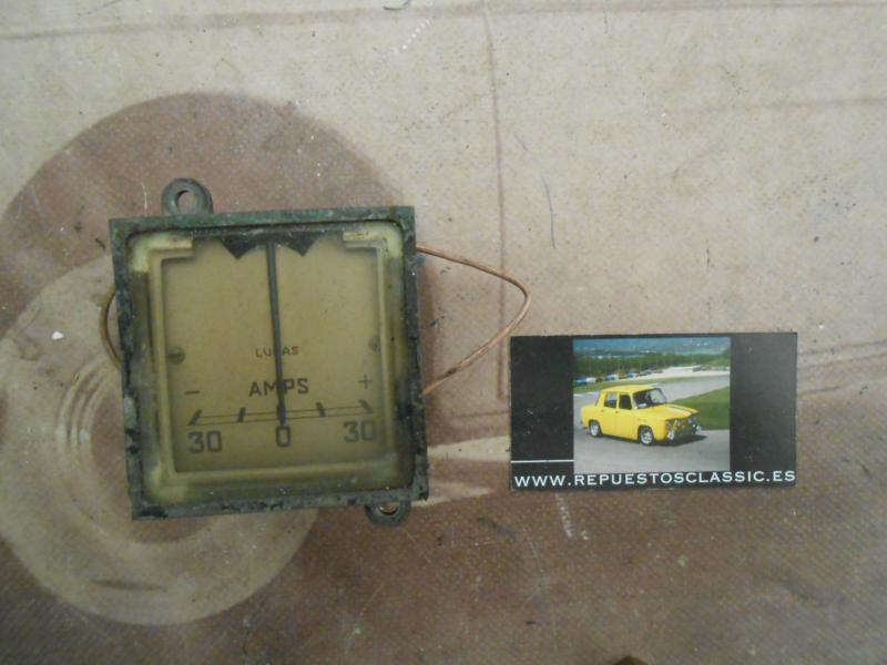 CK363 RELOJ AMPERIMETRO VOLTIMETRO PEGASO COMET DE OCASION , LUCAS