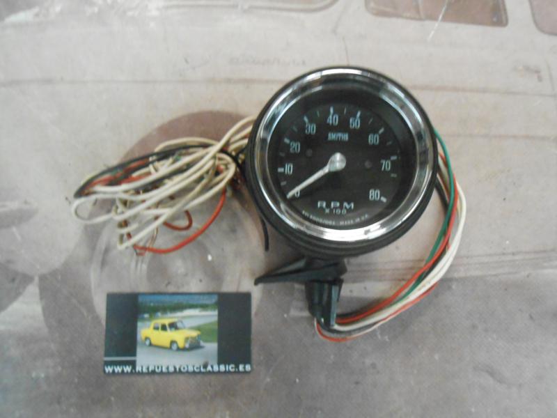 CK370 CUENTARREVOLUCIONES ELECTRONICO 8000 RPM CON CAPILLA , DIAMETRO 76mm, FONDO 105mm