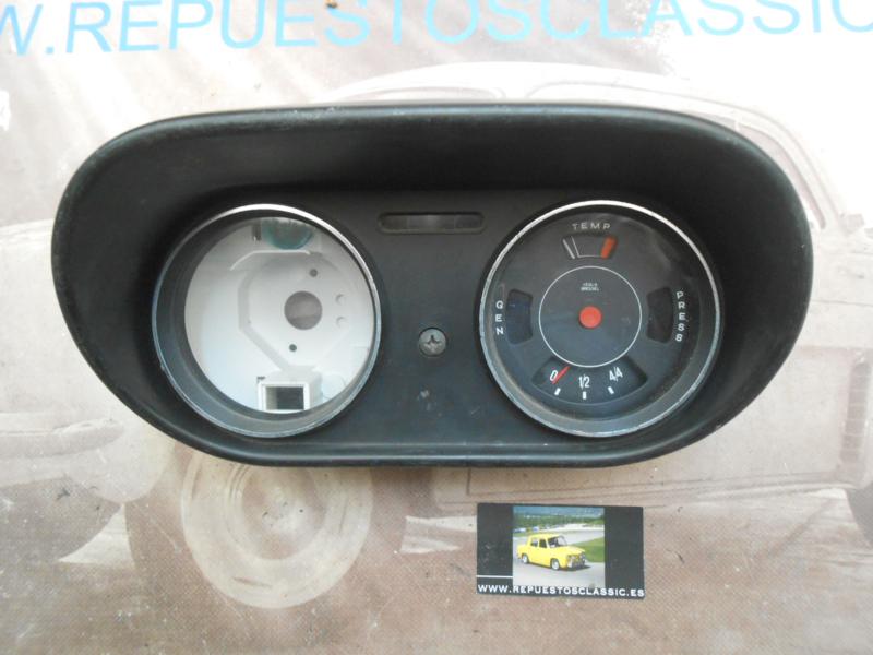 CK376 CUADRO LUCES SEAT 127 1ª SERIE SIN RELOJ CUENTAKILOMETROS , VEGLIA