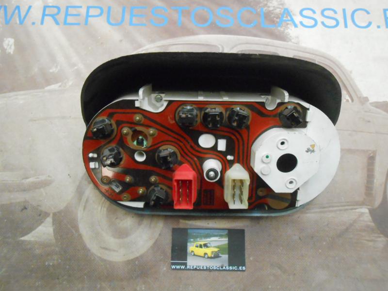 CK376 CUADRO LUCES SEAT 127 1ª SERIE SIN RELOJ CUENTAKILOMETROS , VEGLIA