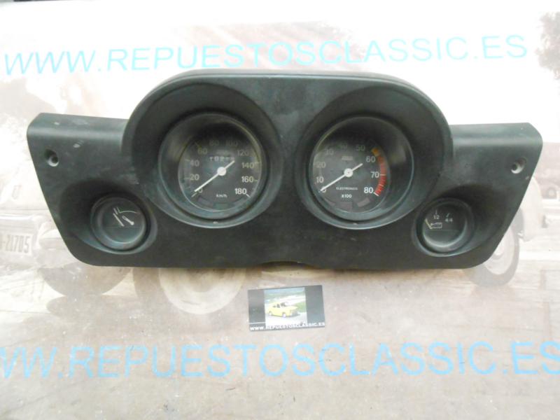 CK386 CUADRO LUCES CUENTAKILOMETROS SEAT 128 DE OCASION EN BUEN ESTADO