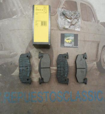 01BOSCH 0986424147 JUEGO PASTILLAS FRENO TRASERO , RENAULT CLIO, SUPERCINCO, CITROEN, PEUGEOT , ESPESOR 15mm
