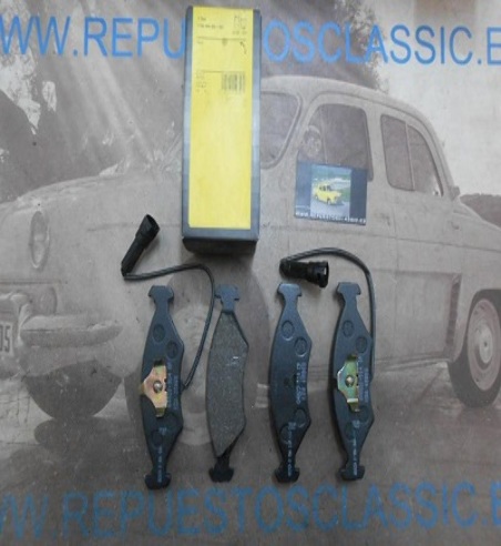 13BOSCH 0986566403 JUEGO PASTILLAS FRENO DELANTERO FORD ESCORT, ORION, FIESTA, SIERRA , ESPESOR 18mm