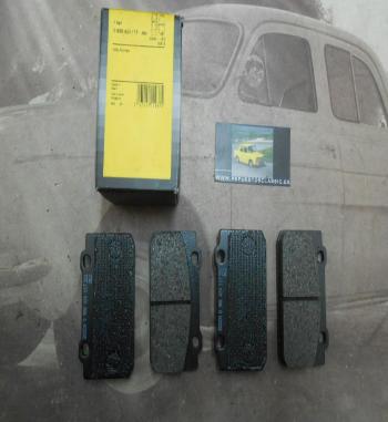 17BOSCH 0986424117 JUEGO PASTILLAS FRENO DELANTERO ALFA ROMEO 33, SPRINT, ARNA (920) , ESPESOR 15mm
