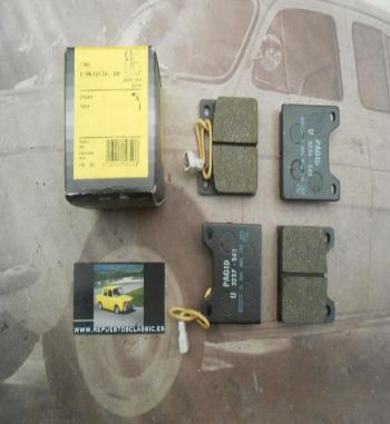 26BOSCH 0986464541 JUEGO PASTILLAS FRENO DELANTERO TALBOT HORIZON, RANCHO, - Espesor 14,4mm