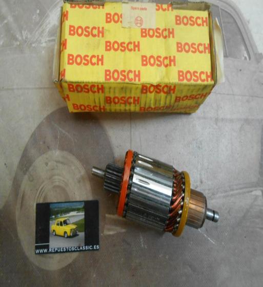 57P2BOSCH 1004011033 INDUCIDO ARRANQUE SEAT 1.7D, CITROEN BX 1.9D, PORSCHE 911, RENAULT CLIO 16V, PEUGEOT 205D Y OTROS MODELOS