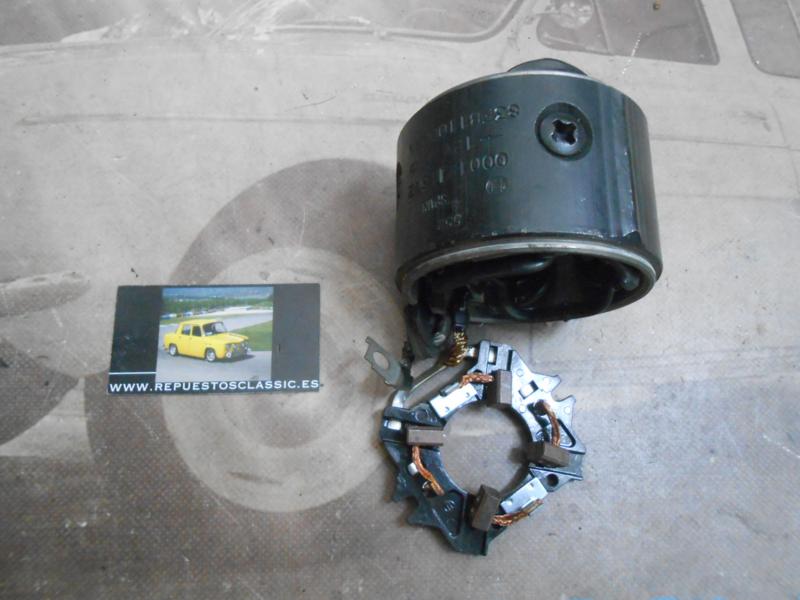 60P2 BOSCH 0001211512 - 83FB11000AA BOBINA INDUCTORA ARRANQUE FORD FIESTA MKI / MKII, ESCORT MKII / MKIII CON ESCOBILLAS