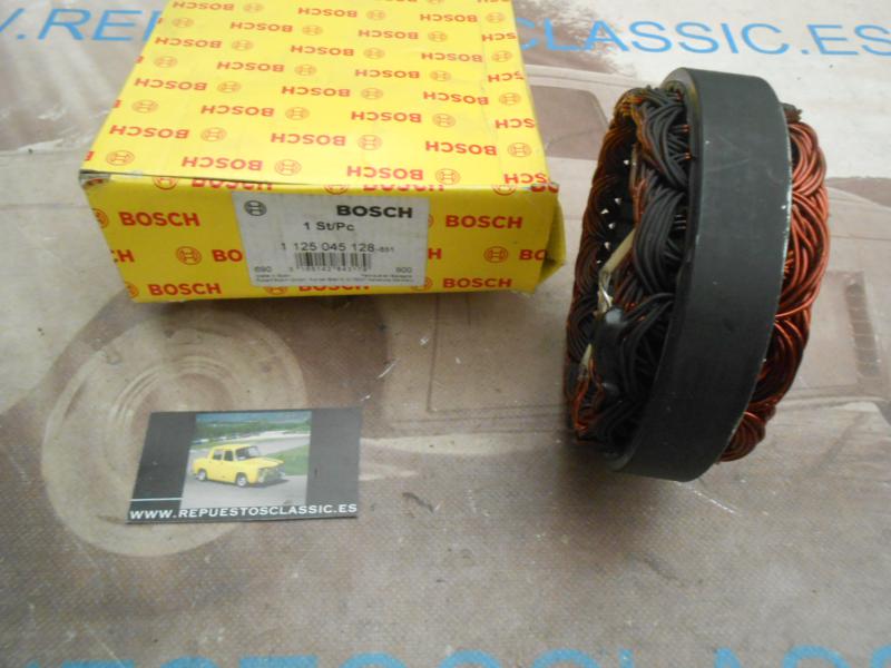 68P2 BOSCH 1125045128 ESTATOR ALTERNADOR CAMION DAF, MAN, MERCEDES-BENZ ( 24V - 55A )
