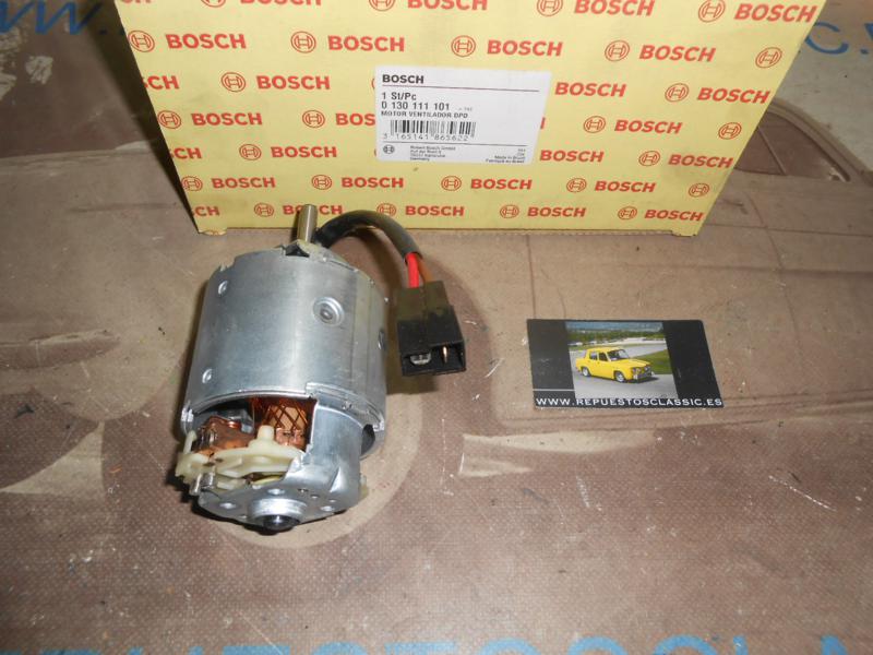 139P2 BOSCH 0130111101 MOTOR ELECTRICO VENTILADOR CALEFACCION HABITACULO SCANIA SERIES 2 / 3 , 24v