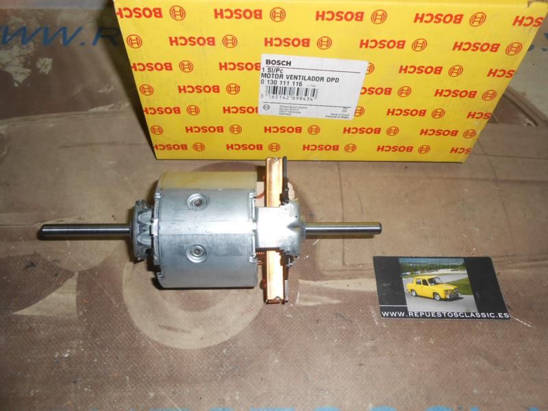 140P2 BOSCH 0130111116 MOTOR ELECTRICO VENTILADOR CALEFACCION HABITACULO MAN L2000, VOLVO F10 , F16 , F17, MERCEDES-BENZ 24v