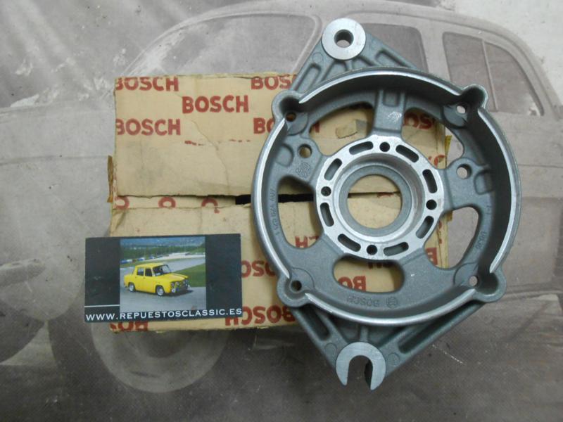 195P2 BOSCH 1125824408 SOPORTE TAPA FRONTAL ALTERNADOR PEUGEOT 205, 309 GTI, 405, CITROEN BX, VISA, TALBOT HORIZON