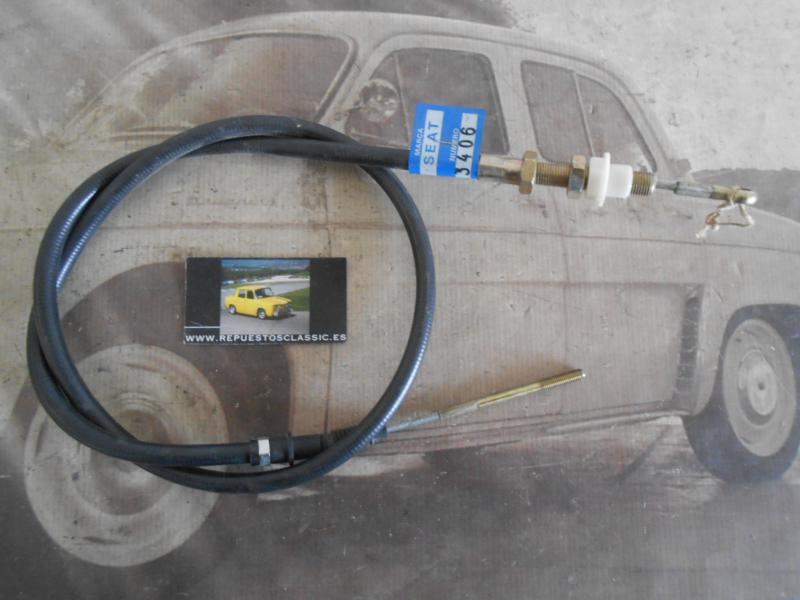 3406 MANDO CABLE EMBRAGUE SEAT 131 DIESEL Y SOFIM