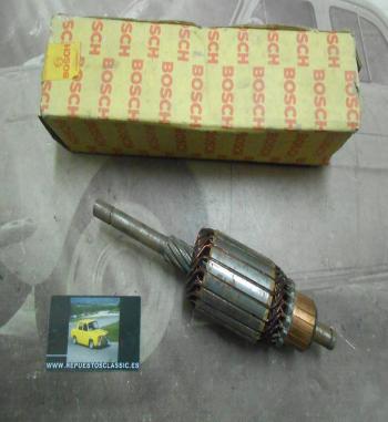 242P3 BOSCH 9001140182 INDUCIDO MOTOR DE ARRANQUE RENAULT 4 , 5 , 6 , 7 , 12 , SEAT 127 , PANDA