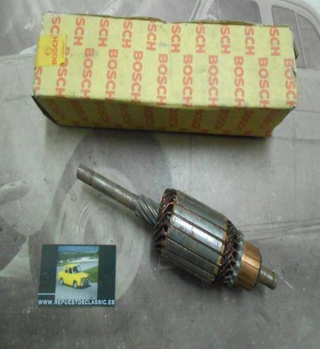 242P3 BOSCH 9001140182 INDUCIDO MOTOR DE ARRANQUE RENAULT 4 , 5 , 6 , 7 , 12 , SEAT 127 , PANDA