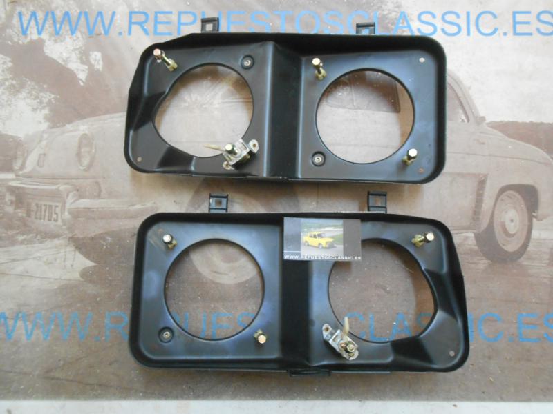 ISE680 JUEGO SOPORTES FAROS SEAT 132 RESTYLING