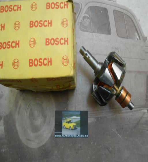 306P3 BOSCH 1124034239 ROTOR ALTERNADOR SEAT 131 , 132 , RONDA , RENAULT 9 , 11 , 21 , OPEL KADETT B , MANTA A Y OTROS MODELOS