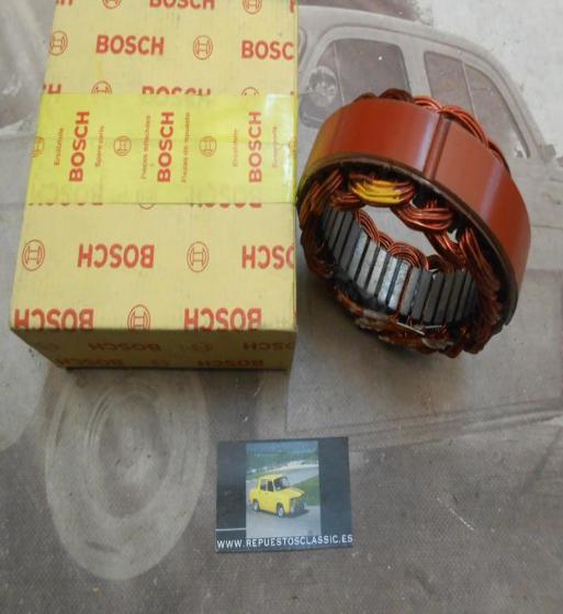 307P3 BOSCH 1125045051 ESTATOR ALTERNADOR SEAT 131 , MARBELLA , IBIZA , LAND ROVER 90/110 , VW. GOLF I , OPEL CORSA A , KADETT