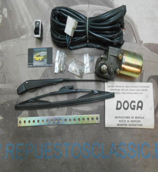 LIM02 CONJUNTO MOTOR LIMPIAPARABRISAS TRASERO ADAPTABLE SEAT PANDA DOGA 144102620D4
