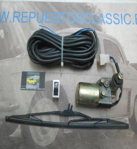 LIM03 CONJUNTO MOTOR LIMPIAPARABRISAS TRASERO ADAPTABLE PEUGEOT 205 , DOGA 144103320D4