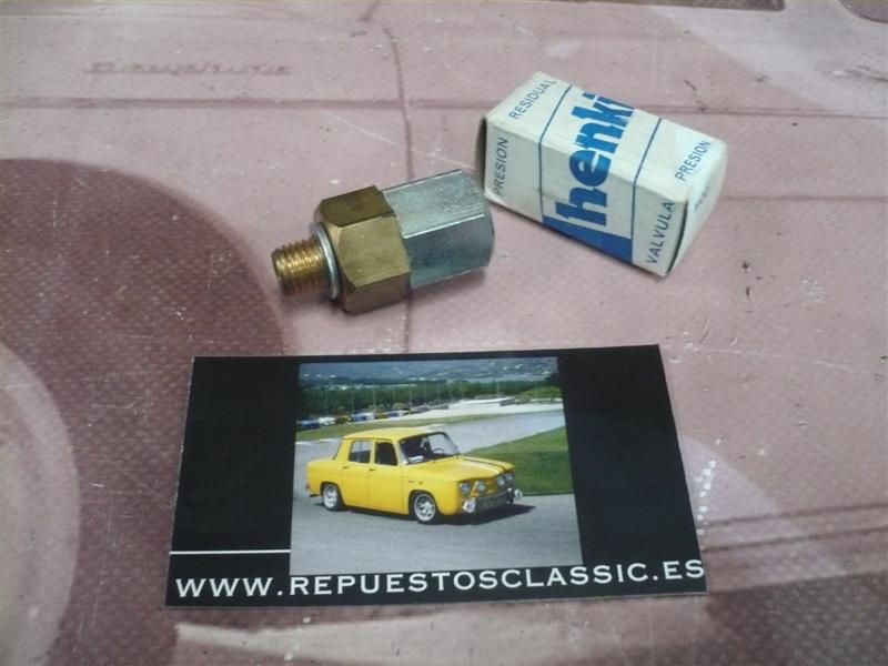 VR63 VALVULA PRESION RESIDUAL FRENO SEAT 124, 1430, 131, 132