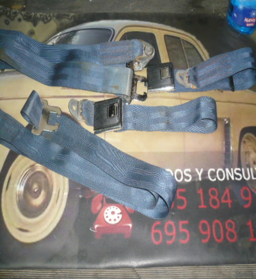 CINTURONES SEGURIDAD RENAULT 8, 10.