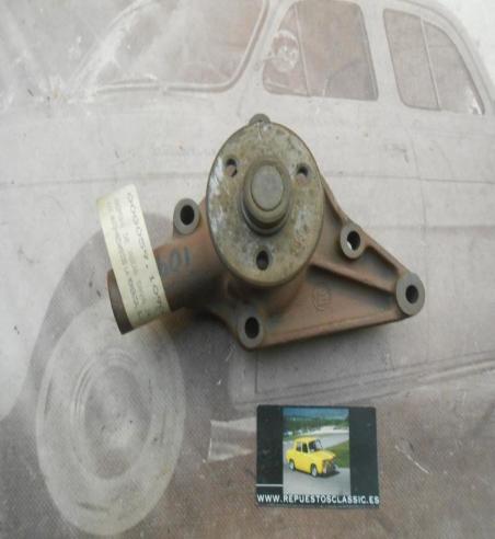BA086 BOMBA AGUA SAVA J4 BMC 1.5 POLEA 3 TORNILLOS TURBINA 60 mm REF. 1090C
