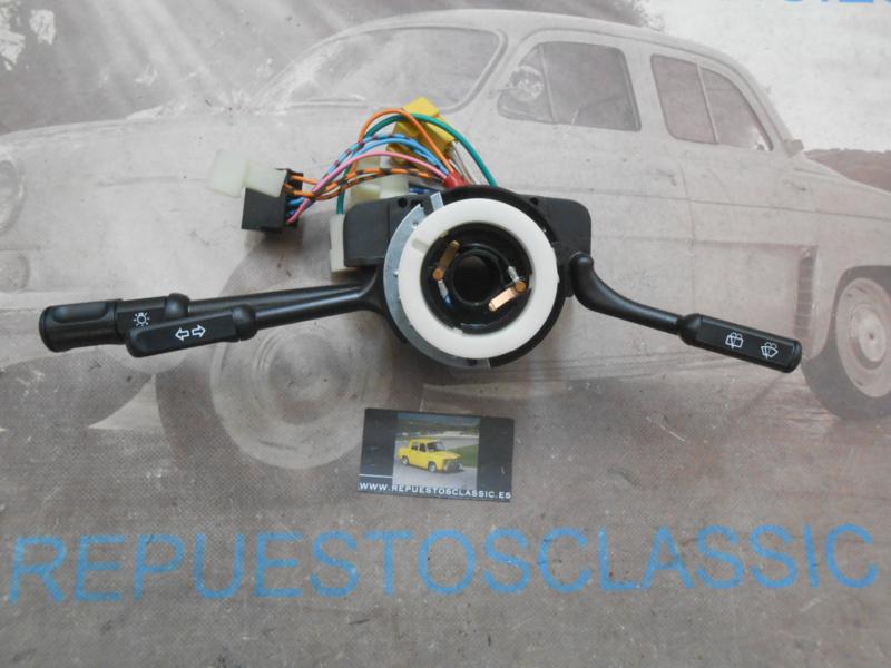 1112465 MANDO LUCES INTERMITENTES Y LIMPIA FIAT UNO RESTYLING 90-> COLOR NEGRO