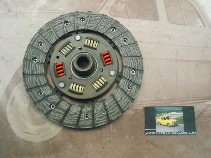 DE95 DISCO EMBRAGUE EBRO F100 , F108 (MOTOR 4.108) 200mm 24 DIENTES , LAUR 8-18/3