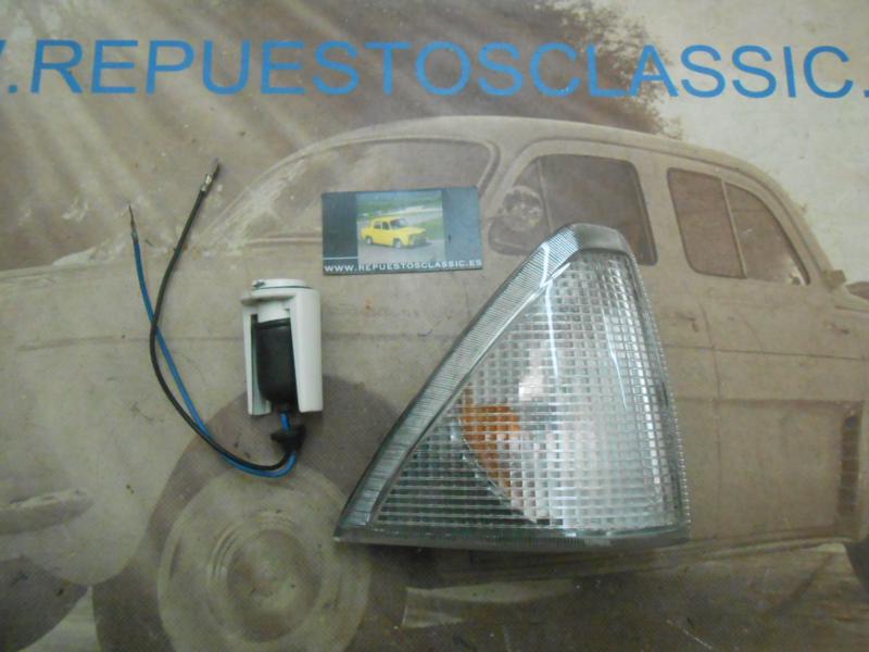 131P8 PILOTO INTERMITENTE DELANTERO DERECHO BLANCO ALFA 75 84->92 (CON PORTALAMPARAS)