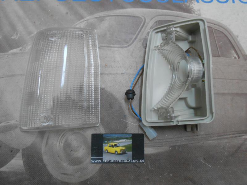 136P8 PILOTO INTERMITENTE DELANTERO IZQUIERDO FIAT UNO 84-> BLANCO