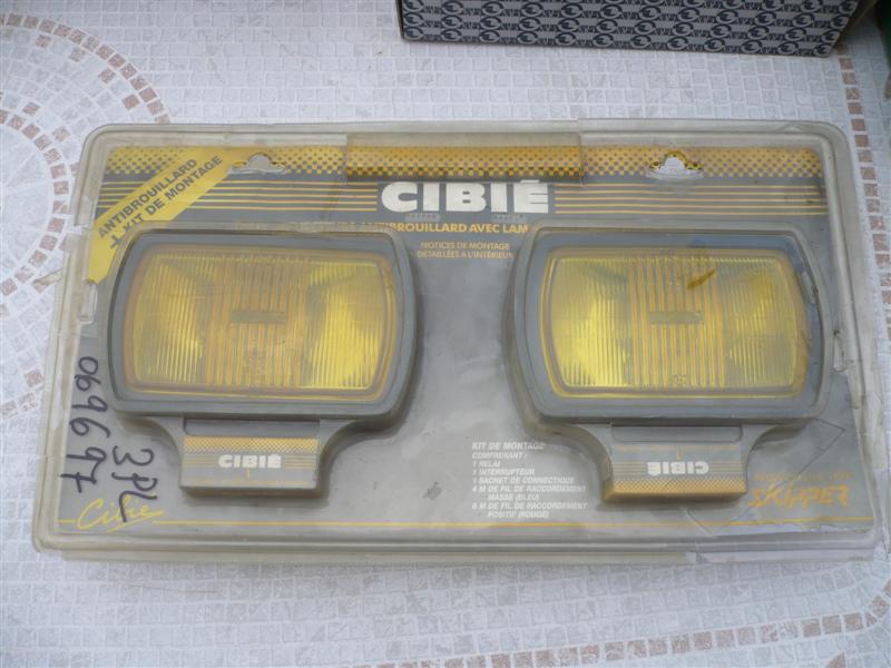 KIT COMPLETO ANTINIEBLAS MODELO SKIPPER. ORIGINAL CIBIÉ