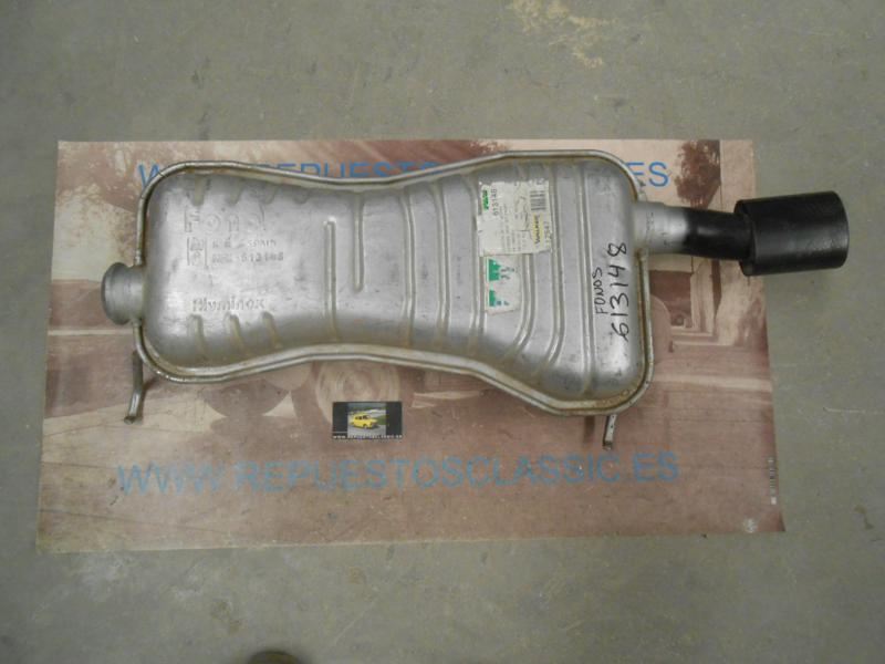 613148 P5 SILENCIOSO TRASERO CITROEN ZX 1.8i/2.0i 16V 92-> WALKER 17547
