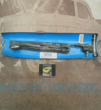 RAD34 ANTENA RADIO NEGRA UNIVERSAL TECHO 41cm CON CABLE