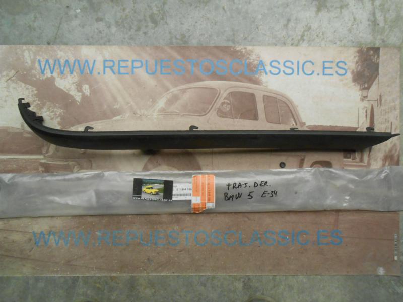 MOL179 MOLDURA DERECHA PARAGOLPES TRASERO BMW 5 E34  REF. 51121944186